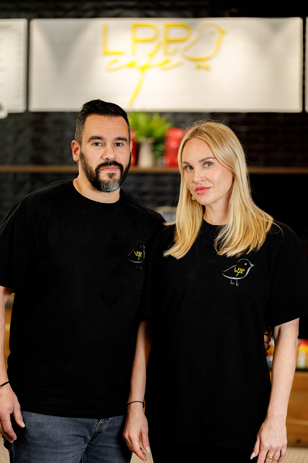 Karim and Oxana Laitaoui at LPP Café